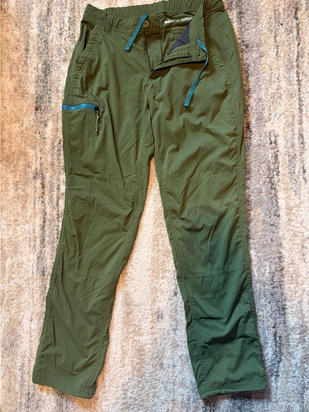 Women’s Olive Green Stretch Utility Pants